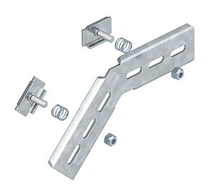 Монтажный уголок 45° 178x103 (MW 45 SL10 FT) | 6017320 | OBO Bettermann