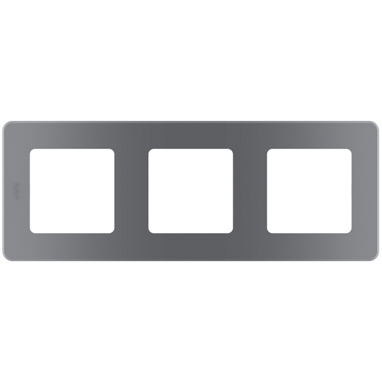 Рамка 3 поста Inspiria дымчатый | 673957 | Legrand