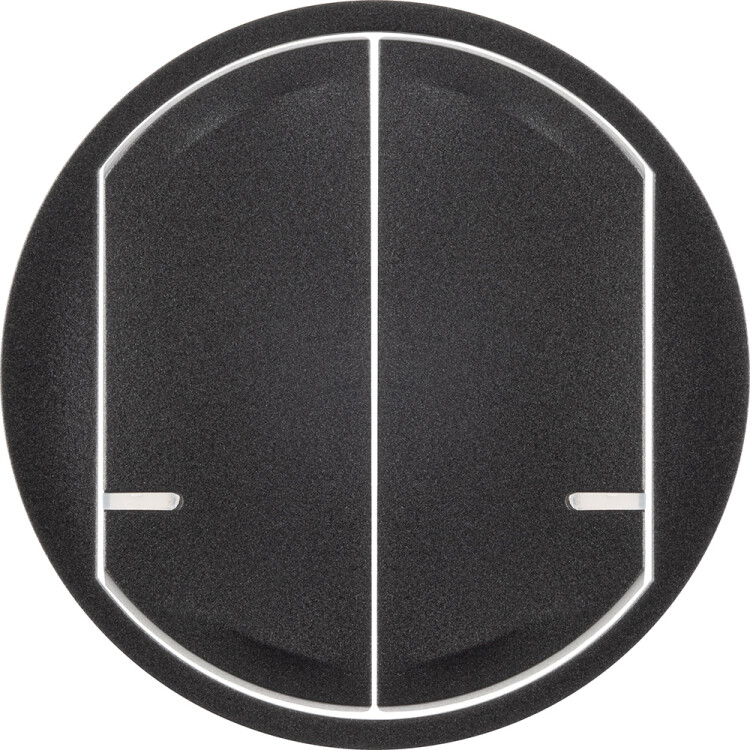 Панель лицевая Celiane для Умн. проводн./беспроводн. 2-кл. выкл. графит Netatmo | 064836 | Legrand