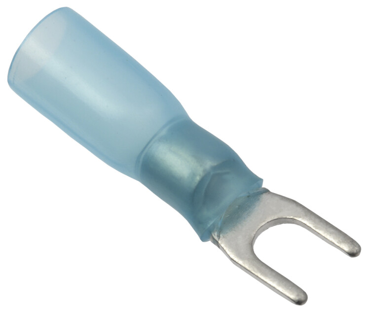 Наконечник НВИ-т 2-4 вилка 1,5-2,5мм (100 шт) | UNL12-D25-4-4 | IEK