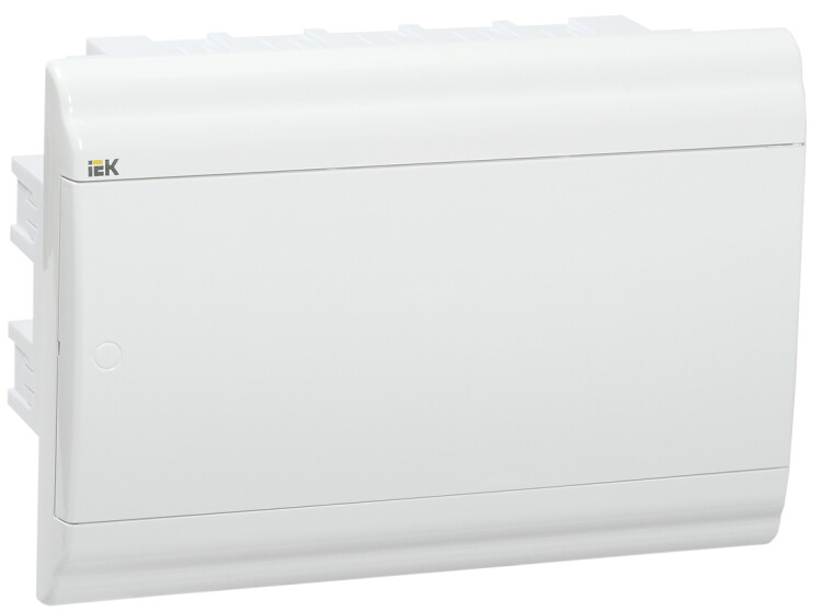 Бокс ЩРВ-П-12 модулей встраив.пластик IP41 PRIME белая дверь | MKP82-V-12-WD-41-10 | IEK