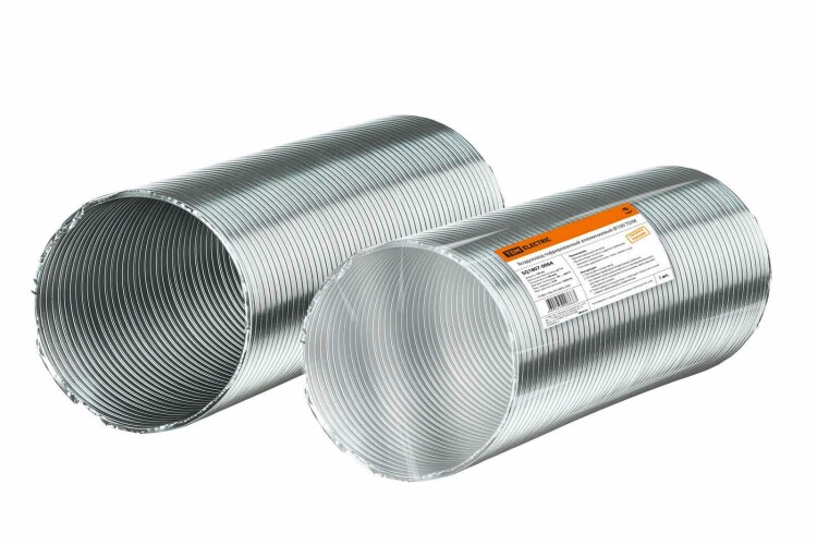 Воздуховод гофрированный алюминиевый ?100 | SQ1807-0064 | TDM