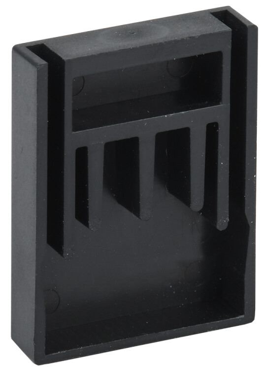 Заглушка для шины PIN 4Р 100А шаг 27 мм | YNK51-4-100 | IEK