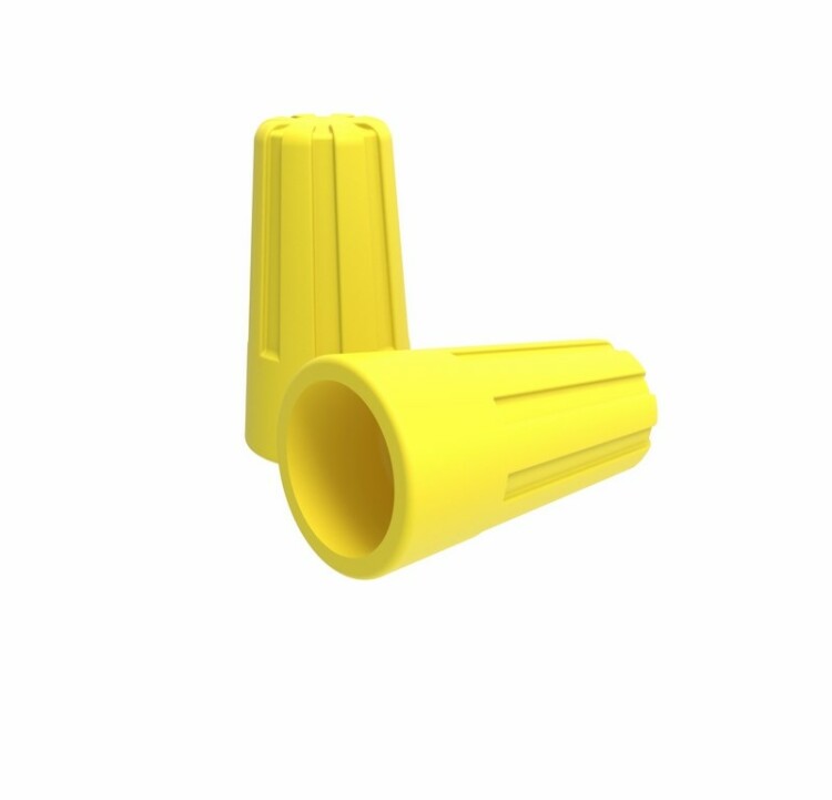 Соединительный изолирующий зажим СИЗ-4, ? 4,8 мм (1,5-9,5 мм?) желтый | 07-5219 | REXANT