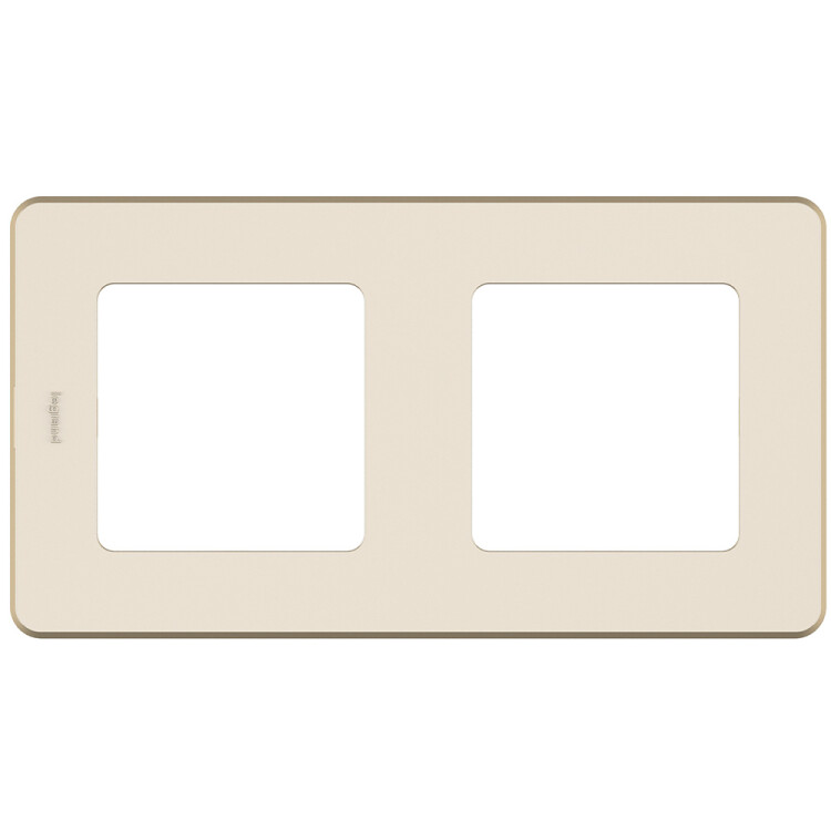 Рамка 2 поста Inspiria слоновая кость | 673941 | Legrand