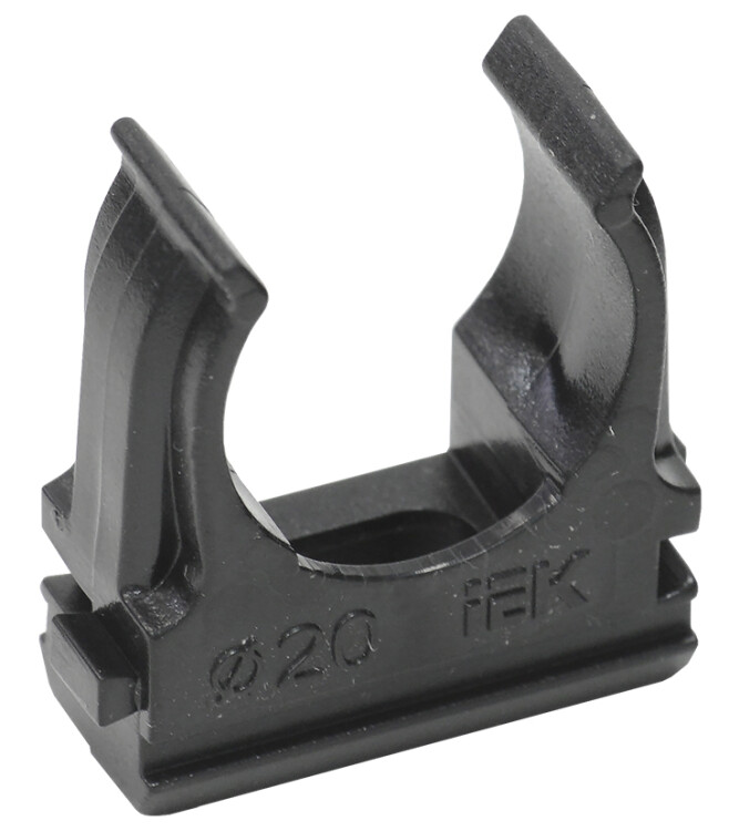 Держатель с защёлкой CF20 черный | CTA10D-CF20-K02-100 | IEK