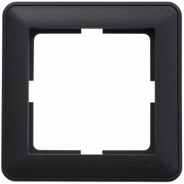Wessen 59 Черный бархат Рамка 1-ая | KD-1-68 | Schneider Electric