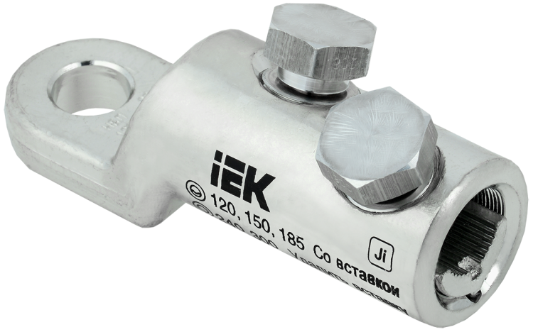 Наконечник болтовой луженый НБЛ 120-300-16/2 35кВ | UNB11-120-300-02-35 | IEK