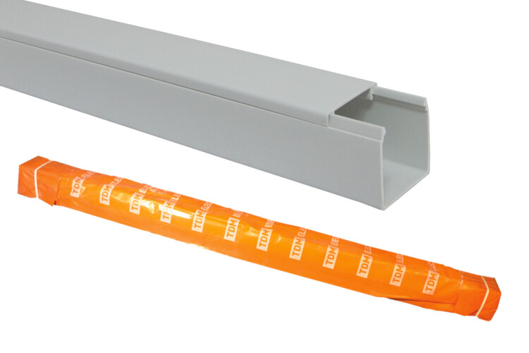 Кабель-канал 25х25 белый (50 м) | SQ0402-0006 | TDM