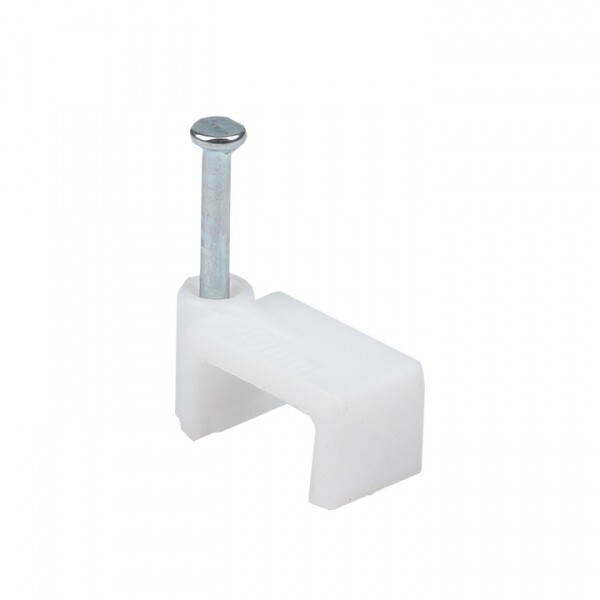 Скоба крепежная квадратная (плоская) (10мм.) (50шт.) EKF PROxima | plcn-ss-10 | EKF