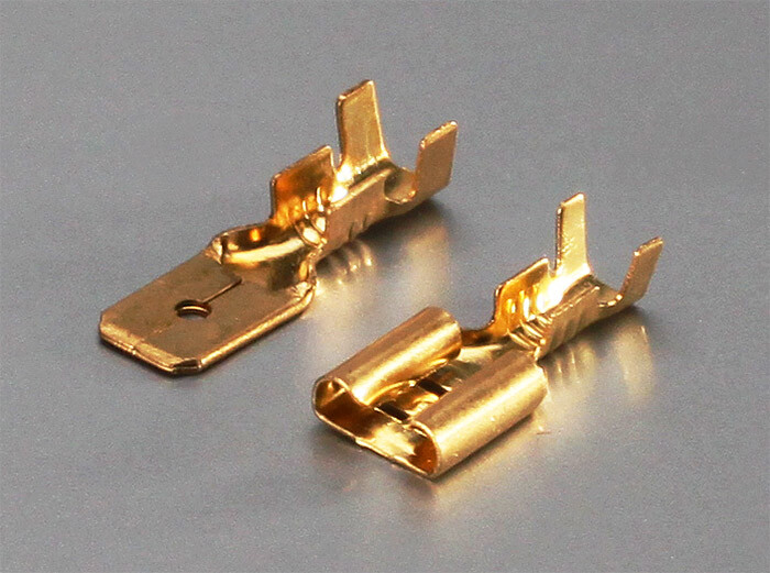 Разъем плоский неизолир. РП-М 2.5-(6.3) (100шт/упак) | 59139 | КВТ