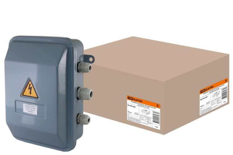 Коробка клеммная металлическая У614М IP54 | SQ1406-0001 | TDM
