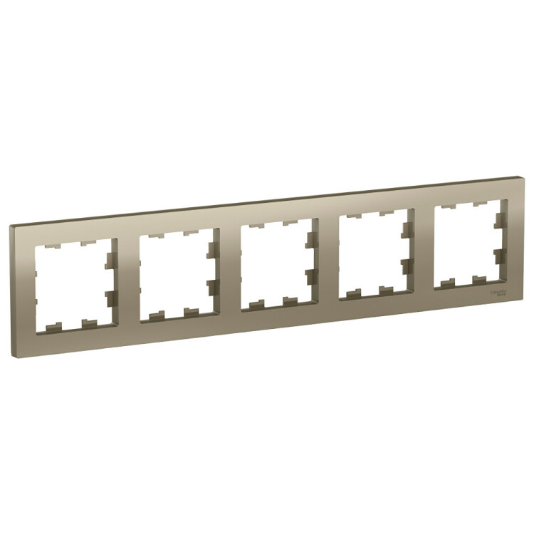 AtlasDesign Шампань Рамка 5-ая, универсальная | ATN000505 | Schneider Electric
