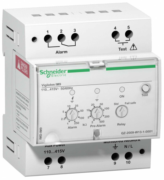 Прибор контроля изоляции IM9 | IMD-IM9 | Schneider Electric