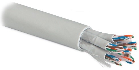 Кабель витая пара UUTP16W-C5-S24-IN-LSZH-GY (UTP16W-C5-SOLID-IN-LSZH)н.э.U/UTP,од(solid),LSZHнг(C)-HF,-20°C-+60°C,сер. | 46006 | Hyperline