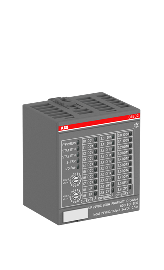 Модуль интерфейсный, 8DI/8DO/8DC, CI502-PNIO-XC | 1SAP420700R0001 | ABB