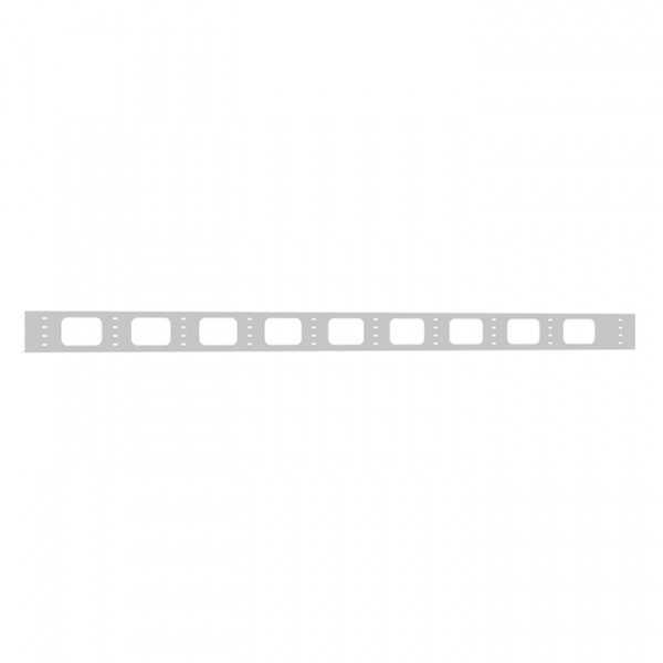 Органайзер кабельный вертикальный для стойки внешний с окнами, ширина 95мм 38U серия EKF PROxima|ITACOV38|EKF