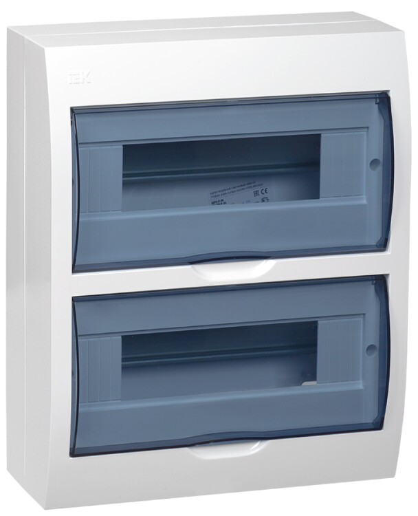 Бокс ЩРН-П-24модуля навесной пластик IP41 | MKP12-N-24-40-10 | IEK