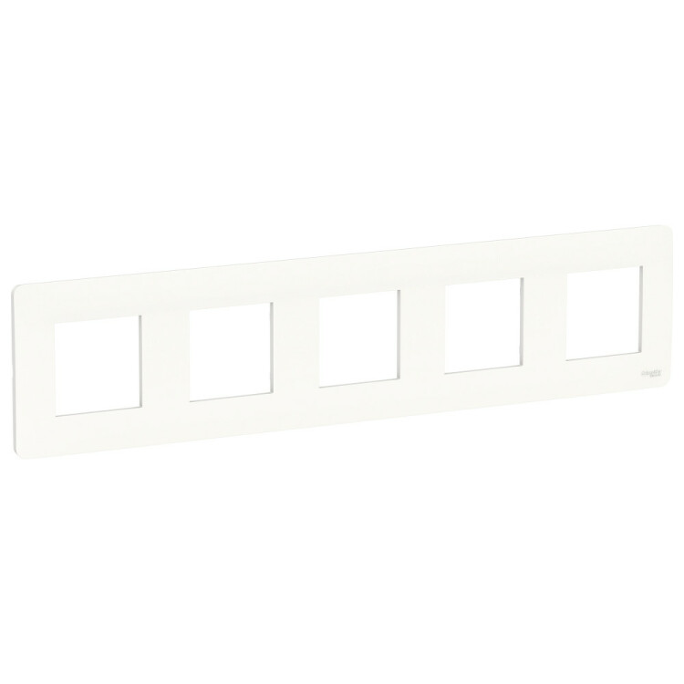 Unica Studio Белый Рамка 5-ая | NU201018 | Schneider Electric