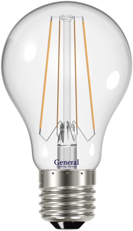 Лампа светодиодная LED 13Вт Е27 220В 2700К GLDEN-A60S-13-230-E27-2700 1/10/100 filament | 645900 | General