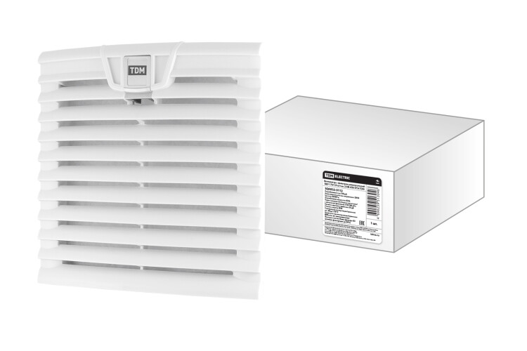 Вентилятор с фильтром универсальный ВФУ 170/139 м3/час 230В 45Вт IP54 | SQ0832-0112 | TDM