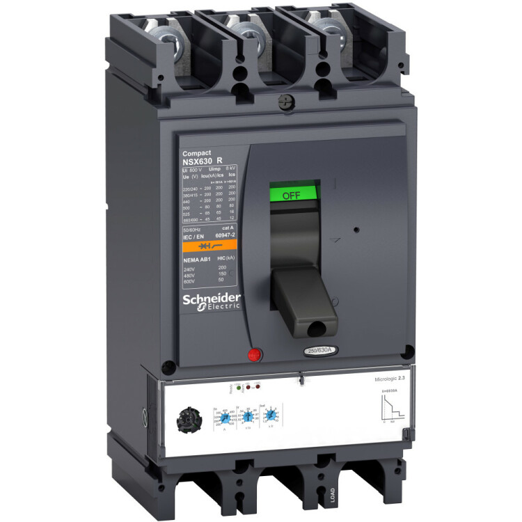 3П3Т АВТОМ.ВЫКЛ. NSX400R MICR2.3 250A | LV433600 | Schneider Electric