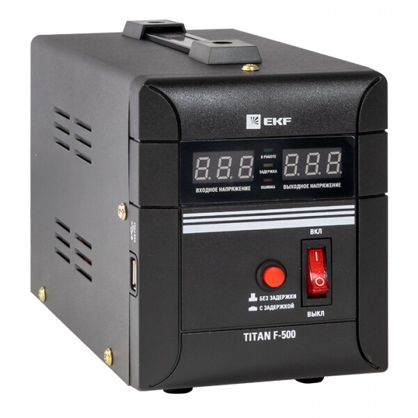Стабилизатор напряжения напольный 0,5 кВт EKF PROxima | stab-f-500 | EKF