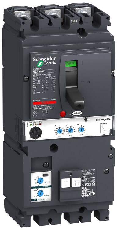 3П3Т АВТОМ. ВЫКЛ.MR.2.2 250A VIGINSX250F | LV431970 | Schneider Electric
