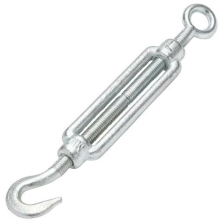 Талреп крюк-кольцо М8 DIN 1480 тип А (50шт/уп) | PR08.3914 | Промрукав