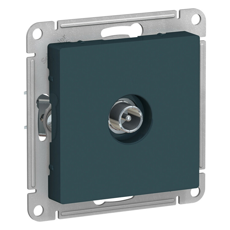 AtlasDesign Изумруд Розетка TV проходная 4DB, механизм | ATN000892 | Schneider Electric