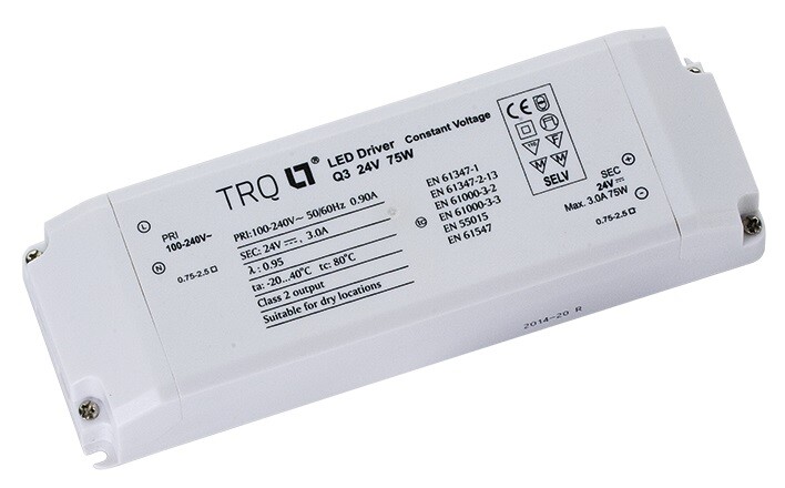 Драйвер LED 75W 24V (TRQ Q3 24V 75W) | 6002001480 | Световые Технологии