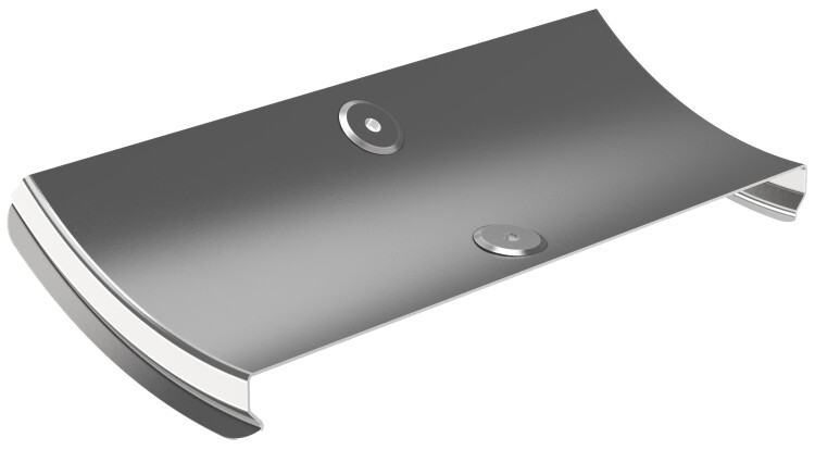 Крышка поворота плавн. 45град тип В10 ESCA 300мм | CPV51D-0-45-300-08 | IEK