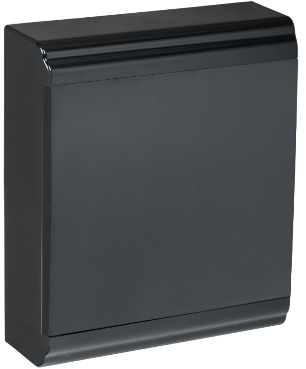 Корпус модульный пл. нав. ЩРН-П-24 PRIME черный IP41 | MKP13-N-01-24-41-K02 | IEK