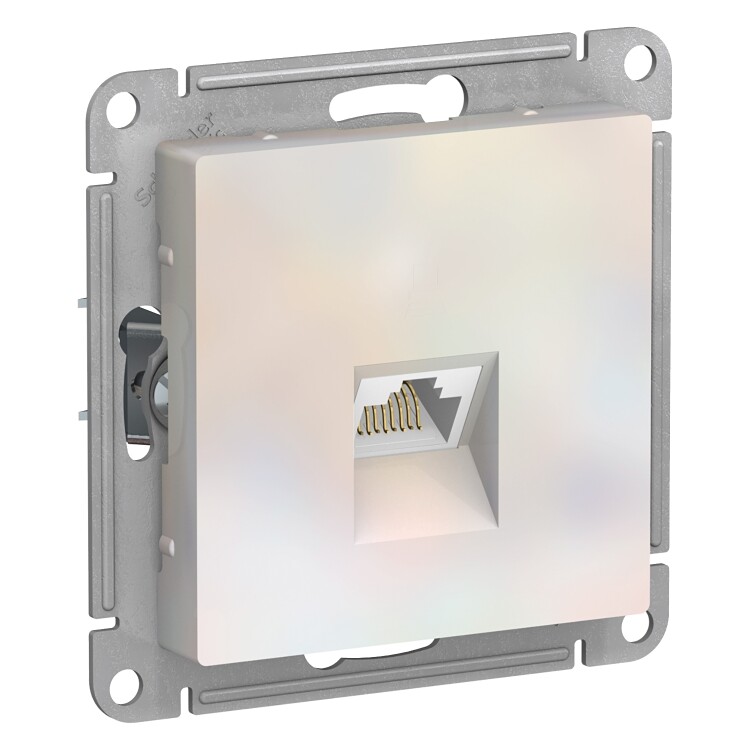 ATLASDESIGN Жемчуг РОЗЕТКА компьютерная RJ45, кат. 6A, механизм | ATN000486 | Schneider Electric