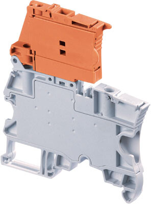 Клемма ZS4-S-R2 винт 4мм.кв. с разъед. совместимый с профилем ZS4-SF | 1SNK506414R0000 | TE