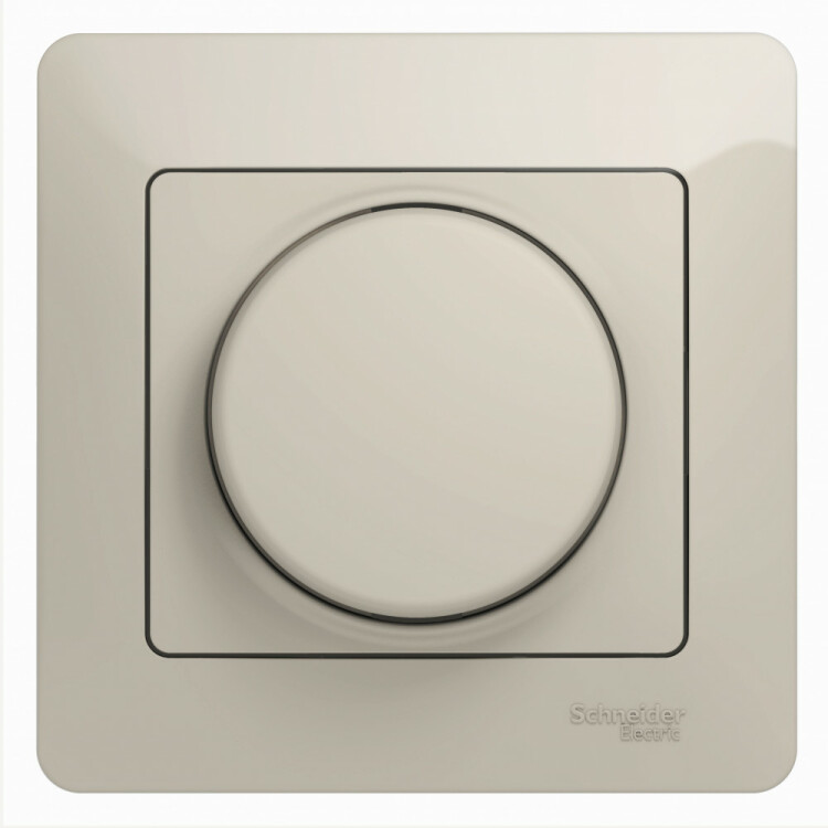 Glossa Молочный Светорегулятор LED, RC, 630Вт/ВА (в сборе) | GSL000937 | Schneider Electric