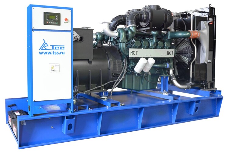 Дизельный генератор АД-500С-Т400-1РМ17 (Mecc Alte, DP180LB) открытый DOOSAN | 15486 | ТСС