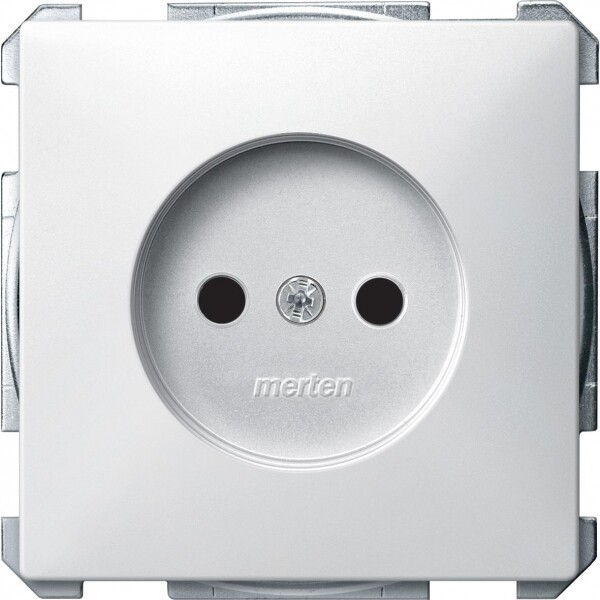 MERTEN Механизм розетки 16А б з/к с/шт. бел. QF SD | MTN2000-4019 | Schneider Electric