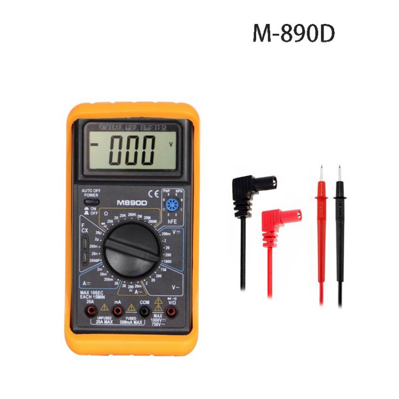 Мультиметр цифровой M890D | 5008830 | ФАZА