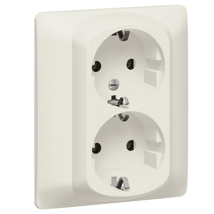 Galea Life Жемчуг Розетка 2-ая с/з шт. | 771531 | Legrand