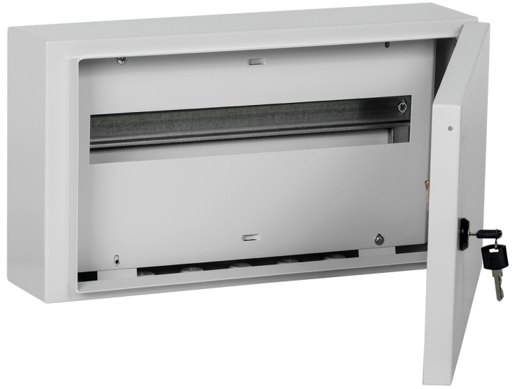 Корпус металлический ЩРн-18з-0 У2 IP54 | MKM11-N-18-54-Z | IEK