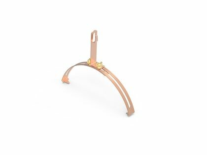 Коньковый регулируемый зажим, медь | ND2205CU | DKC