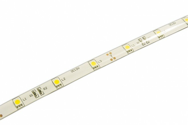 Лента светодиодная LED STN 5050/30 7,2Вт 12В красный IP65 5м | 327613 | Jazzway