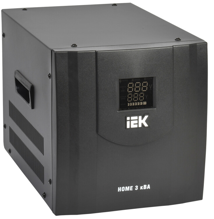 Стабилизатор напряжения серии HOME 3 кВА (СНР1-0-3) | IVS20-1-03000 | IEK