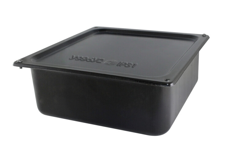 Коробка протяжная ОП металлическая У-996 IP31 грунт., без уплотнителя | SQ1404-3996 | TDM