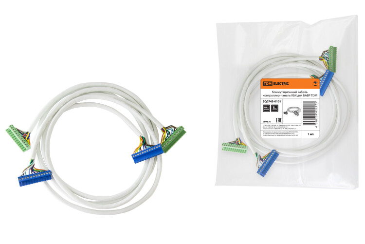 Коммутационный кабель контроллер-панель КБК для БАВР | SQ0743-0101 | TDM