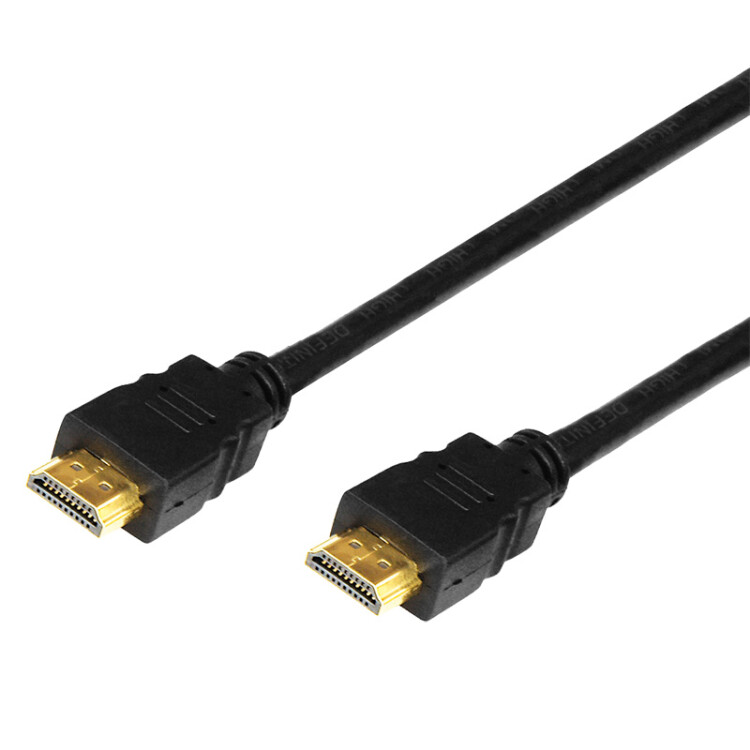 Шнур HDMI - HDMI с фильтрами, длина 1 метр (GOLD) (PE пакет) PROconnect | 17-6202-6 | PROconnect