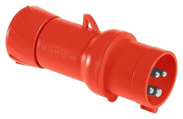 КАБ. ВИЛКА, БЫСТР 32А 3P+E IP44 380В | PKX32M434 | Schneider Electric