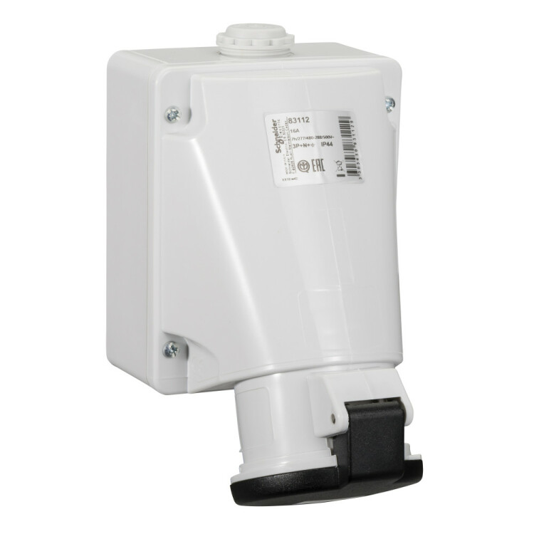 НАСТЕН РОЗ ВИНТ 16A 3P-N-E 480-500V IP44 | 83112 | Schneider Electric