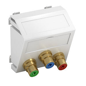 Мультимедийная рамка Video-Cinch Modul45 (черный) (MTS-3R F SWGR1) | 6105153 | OBO Bettermann